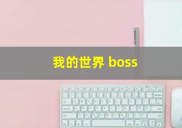 我的世界 boss